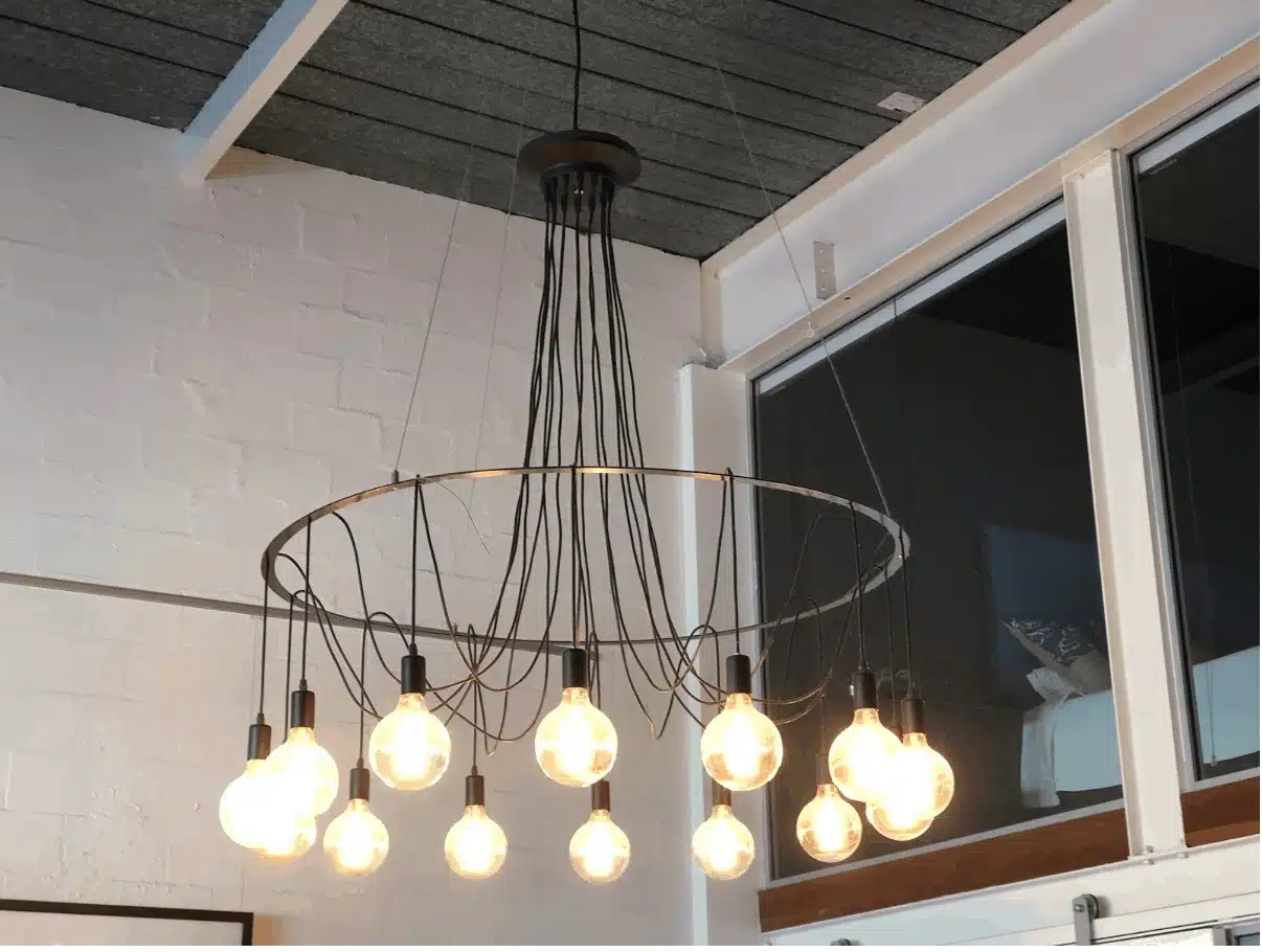 How We Made Our Diy Industrial Chandelier A Weekend Project