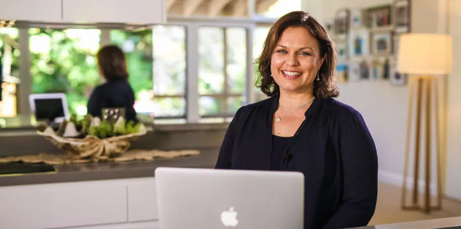 Jo Vadillo discussing Australian property market trends and investment insights