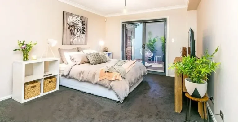 Bedroom design with plants and balanced energy using Feng Shui renovation principles